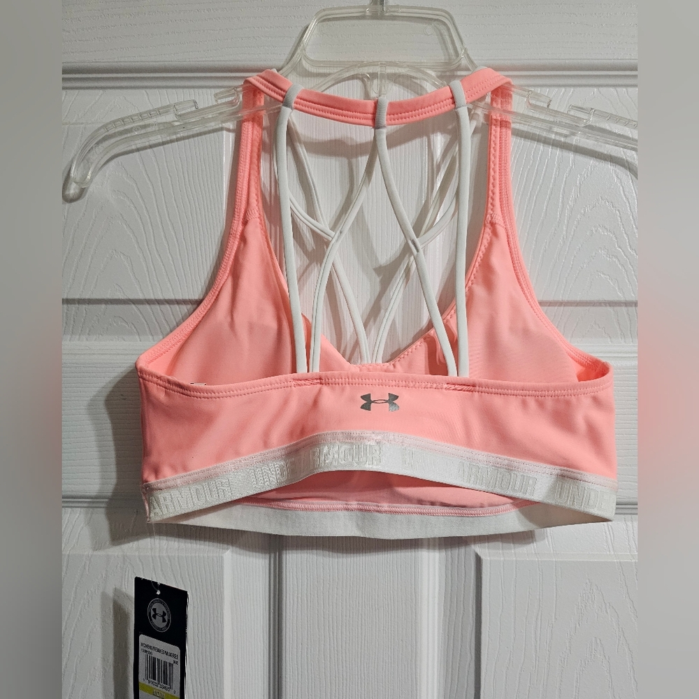 Under Armour Super Cute Strappy Sports Bra Women's Medium